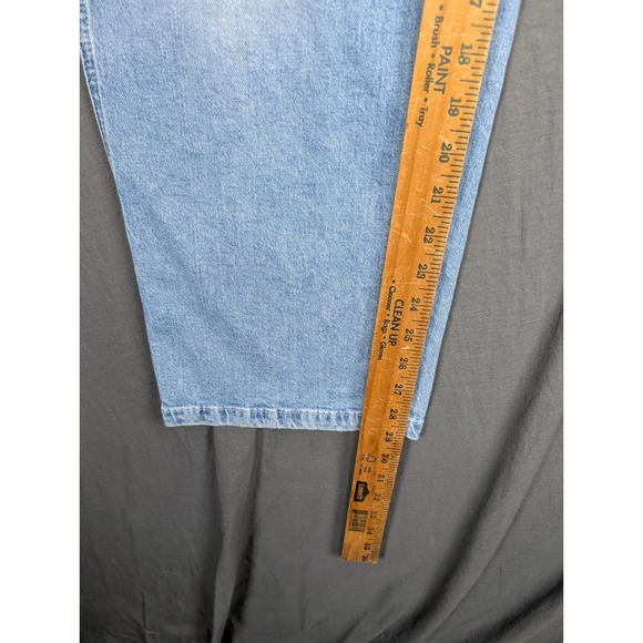 Gap Loose Cargo Jeans Womens 28 6 Regular Light Wash Mid Rise Baggy - Picture 4 of 10